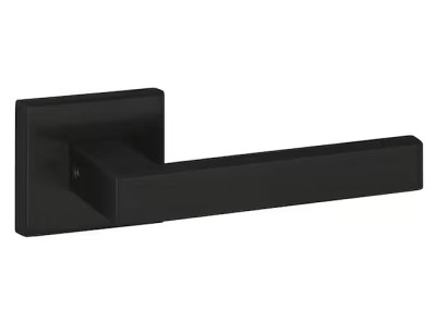 опционная модель дверной ручки - идеально подойдет для двери в чёрном оттенке