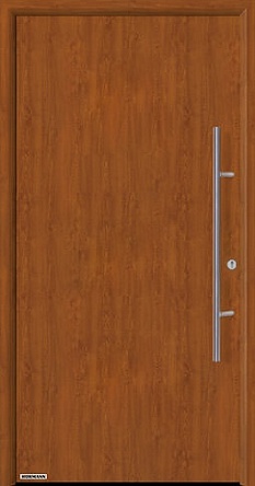 Заказать входные двери Hormann Thermo 65, Мотив 010 с декором поверхности под древесину в Семикаракорске