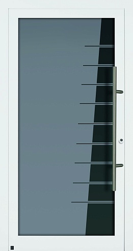 Стеклянные входные двери TopComfort Hormann - Мотив 100 / MG 117 Семикаракорске