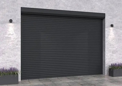 Рулонные ворота для гаража Алютех Trend с алюминиевым профилем PD/77 и высокой защитой от взлома с доставкой в Семикаракорске 